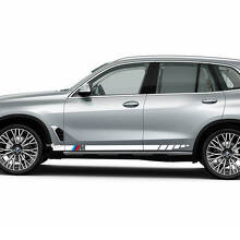 Accents M-Logo-Streifen für BMW G05 Seitentüren, Vinyl-Aufkleber
 3