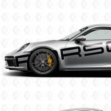 Porsche 911 GT3RS Riesiger seitlicher Logo-Aufkleber
 2