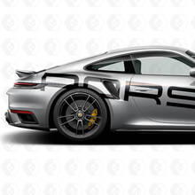 Porsche 911 GT3RS Riesiger seitlicher Logo-Aufkleber
 3