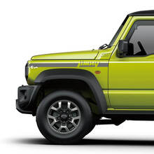 Paar Suzuki JIMNY Side Fender Stripe Grafikaufkleber Linien Logo Aufkleber
 2