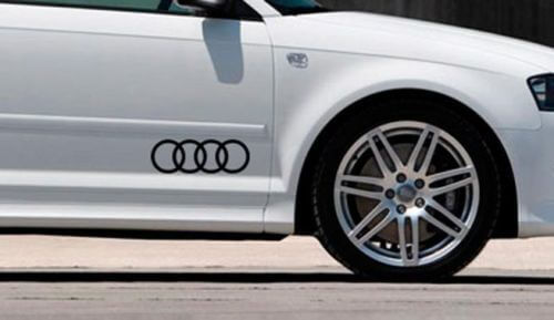 Audi Logo Aufkleber Decals Tt A3 A4 A6 A8 S4 S5 Q3 Q5 Q7 S6 Rs4 Rs6 S Line#2