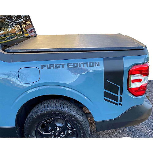 Erstauflage Rückseiten-Stil Seitliche Vinylaufkleber für Musclecar Maverick