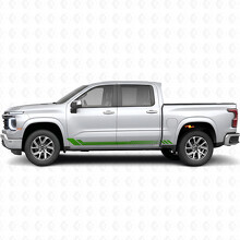 Honigwaben-Tür- & Schwellerstreifen aus Vinyl für Chevrolet Silverado 1500 Next Generation 2027_6