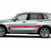 Seitenstreifen für BMW G05 Seitentüren, Vinyl-Aufkleber
 2