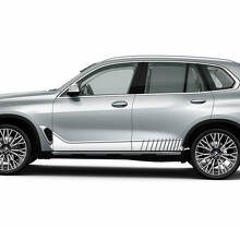 Seitliche Akzentstreifen für BMW G05 Seitentüren, Vinyl-Aufkleber
 3