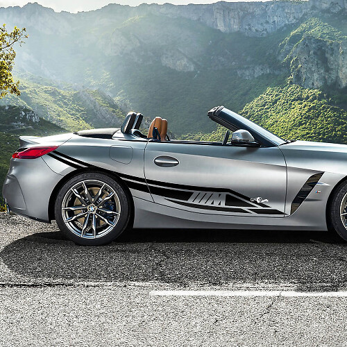 Seitentür Tribal M Logo BMW Z4 Vinyl Aufkleber Aufkleber
