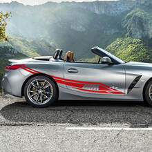 Seitentür Tribal M Logo BMW Z4 Vinyl Aufkleber Aufkleber
 2