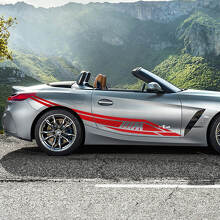 Seitentür Tribal M Logo BMW Z4 Vinyl Aufkleber Aufkleber
 2