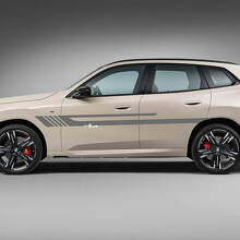 Seitentüren Streifen BMW X3 G01 F25 Vinyl Aufkleber Aufkleber
 3