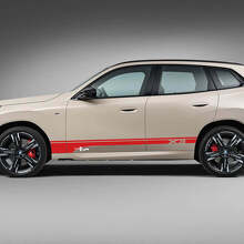 Dekoriertes Vinyl-Aufkleber-Kit für Seiten-Türstreifen für BMW X3 G01/F25_2
