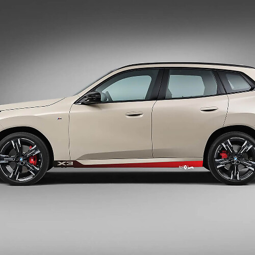 BMW X3 G01 F25 Logo Stripes Side Doors Gradient Color Decal Sticker VinylVehicle Parts & Accessories, Car Tuning & Styling, Body & Exterior Styling!
