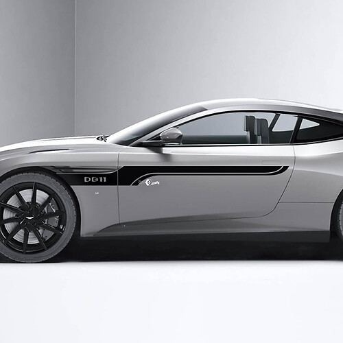 Seite Aston Martin DB11 Seitentüren Vinyl Aufkleber Aufkleber
