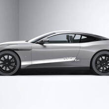 Seite Aston Martin DB11 Seitentüren Vinyl Aufkleber Aufkleber 2
 2