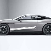 Seitentür-Streifen Vinylaufkleber 3 Stück für Aston Martin DB11 2