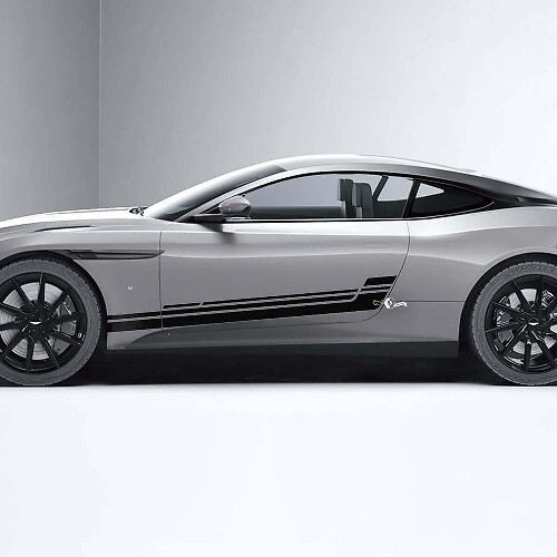 Seitentüren Streifen Vinyl Aufkleber Sticker 4 Stück für Aston Martin DB11