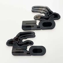 COYOTE 5.0 Kotflügelabzeichen Emblem 3D Abzeichen 2 5