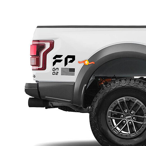 Ford Raptor FP Performance US Gen 2 Aufkleber-Set für den unteren Nachttisch
