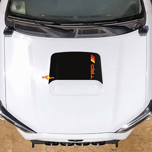 TRD Bigfoot Hood Blackout Aufkleber für Toyota Tacoma 2. Generation oder 4Runner – individuelle Vinyl-Aufkleber

