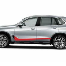 Individuelles Seitenstreifen-Aufkleber-Set für BMW X5 G05, Vinyl-Grafik
 2