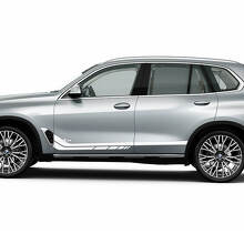 Individuelles Seitenstreifen-Aufkleber-Set für BMW X5 G05, Vinyl-Grafik
 3