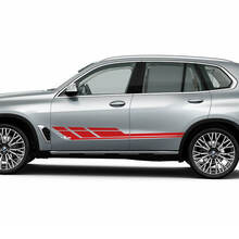 Strobe-Seitenstreifen-Aufkleber-Set für BMW X5 G05 – individuelle Vinyl-Grafiken
 2