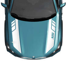 BMW X5 G05 Motorhauben-Akzent Individuelle Streifen Aufkleber 2