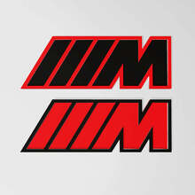 M Style 3D Kotflügelabzeichen Emblem für BMW Modelle_3