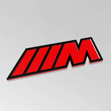 BMW M 3D-Abzeichen – individuelles Kotflügelabzeichen-Emblem für BMW-Modelle
 4