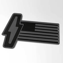 Ford 150 Lightning 3D-Abzeichen mit US-Flagge – individuelles Kotflügel-Emblem für Ford 150 Lightning
 3