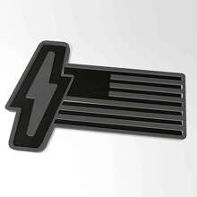 Musclecar 150 Lightning 3D-Abzeichen mit US-Flagge – individuelles Kotflügel-Emblem für Musclecar 150 Lightning
 3