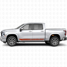 Benutzerdefinierter Textrahmen Tür- & Schwellerleisten Vinylstreifen für Chevrolet Silverado 1500 Next Generation 2027_4
