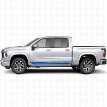 Benutzerdefinierter Textrahmen Tür- & Schwellerleisten Vinylstreifen für Chevrolet Silverado 1500 Next Generation 2027_5