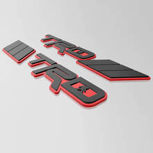 TRD Sasquatch Bigfoot 3D-Abzeichen – individuelles Fender-Abzeichen-Emblem für Toyota TRD
 3