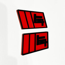 TEQ 3D-Abzeichen – individuelles Kotflügelabzeichen-Emblem für Toyota
 4