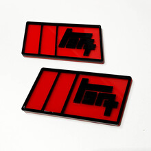 TEQ 3D-Abzeichen – individuelles Kotflügelabzeichen-Emblem für Toyota
 5