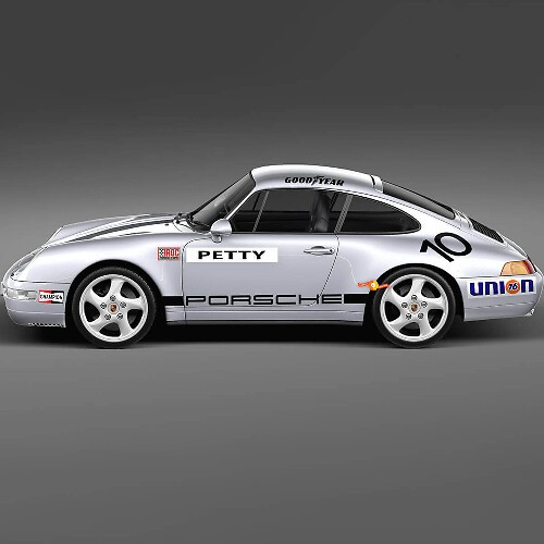 IROC Stil Rennsport-Vinylaufkleberset für Porsche 911