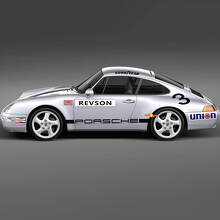 1974 Porsche 911 Racing Aufkleber-Set – klassische Vinylgrafiken zur Restaurierung und Individualisierung 2
 2