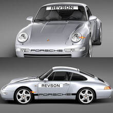 1974 Porsche 911 Racing Aufkleber-Set – klassische Vinylgrafiken zur Restaurierung und Individualisierung 3
 2