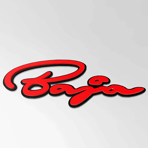 Shelby Baja Raptor 3D -Abzeichen - Custom Fender Emblem für Ford Raptor
