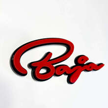 Baja Script 3D Kotflügelabzeichen Emblem für Musclecar Truck_5