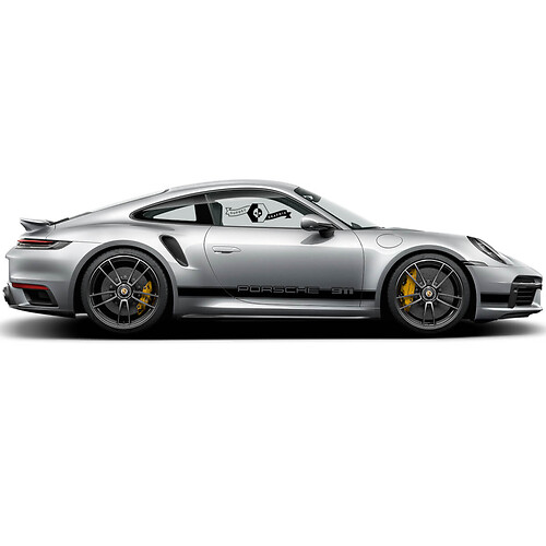 Porsche 911 Seitenliniengrafiken – individuelle Vinyl-Aufkleber für alle Porsche
