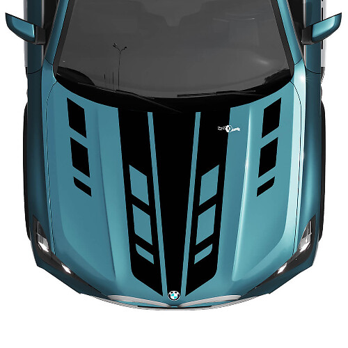 BMW X5 G05 Motorhauben-Akzent individuelle Streifen-Aufkleber 2
