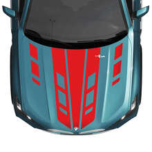 BMW X5 G05 Motorhauben-Akzent Individuelle Streifen Aufkleber 2 2