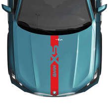 BMW X5 G05 Motorhaube Zentrale individuelle Streifen Aufkleber
 2