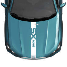 BMW X5 G05 Motorhaube Zentrale individuelle Streifen Aufkleber
 3