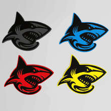 Shark Hellshark 3D Emblem Kotflügel-Embleme 2 3