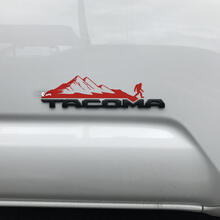 Toyota Tacoma Mountain Yeti Sasquatch Bigfoot Aufkleber Aufkleber über Abzeichen
 2