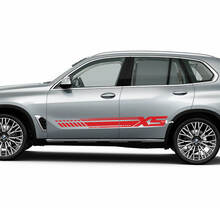 Dynamic Racing Seitenstreifen-Aufkleber-Set für BMW X5 G05 – individuelle Vinyl-Grafiken
 2
