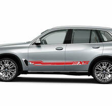 Dynamic Racing Seitenstreifen-Aufkleber-Set für BMW X5 G05 – individuelle Vinyl-Grafiken
 2