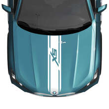 BMW X5 G05 Motorhauben-Aufkleber mit individuellem Streifen – Vinyl-Grafik für einen eleganten, sportlichen Look
 2